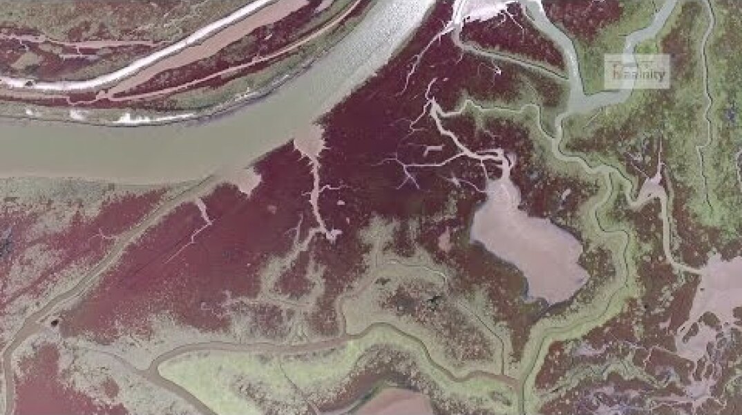 Το μαγευτικό Δέλτα του Αξιού από ψηλά | Axios River Delta Drone Greece