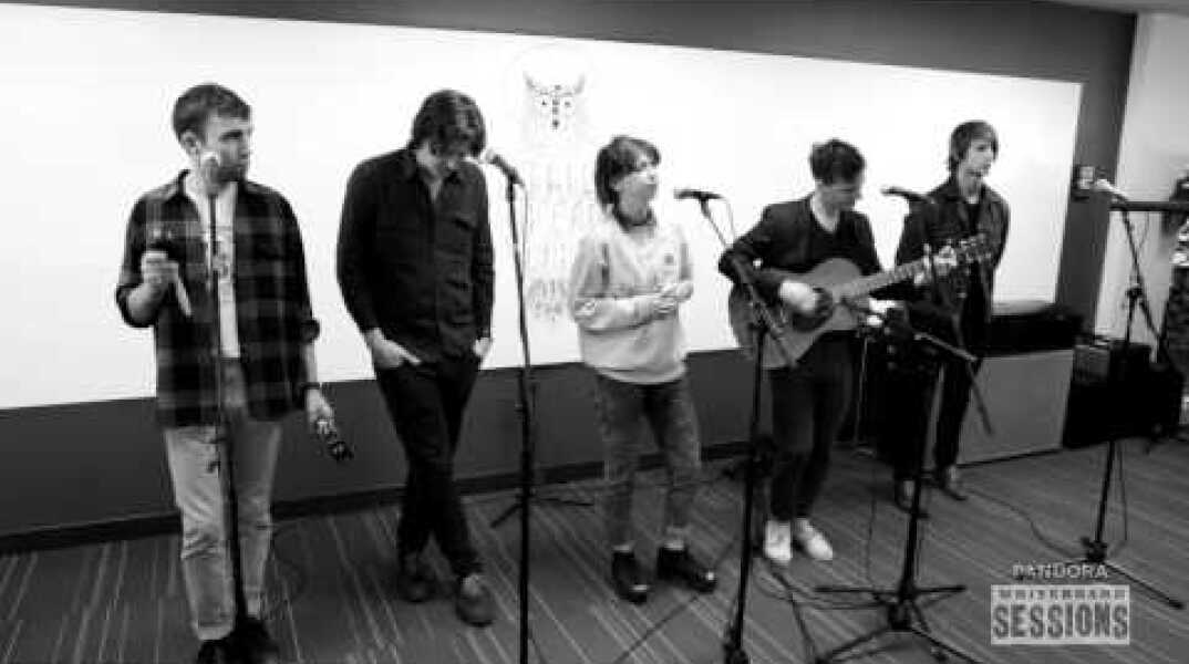 Little Green Cars "My Love Took Me Down To The River To Silence Me" - Pandora Whiteboard Sessions