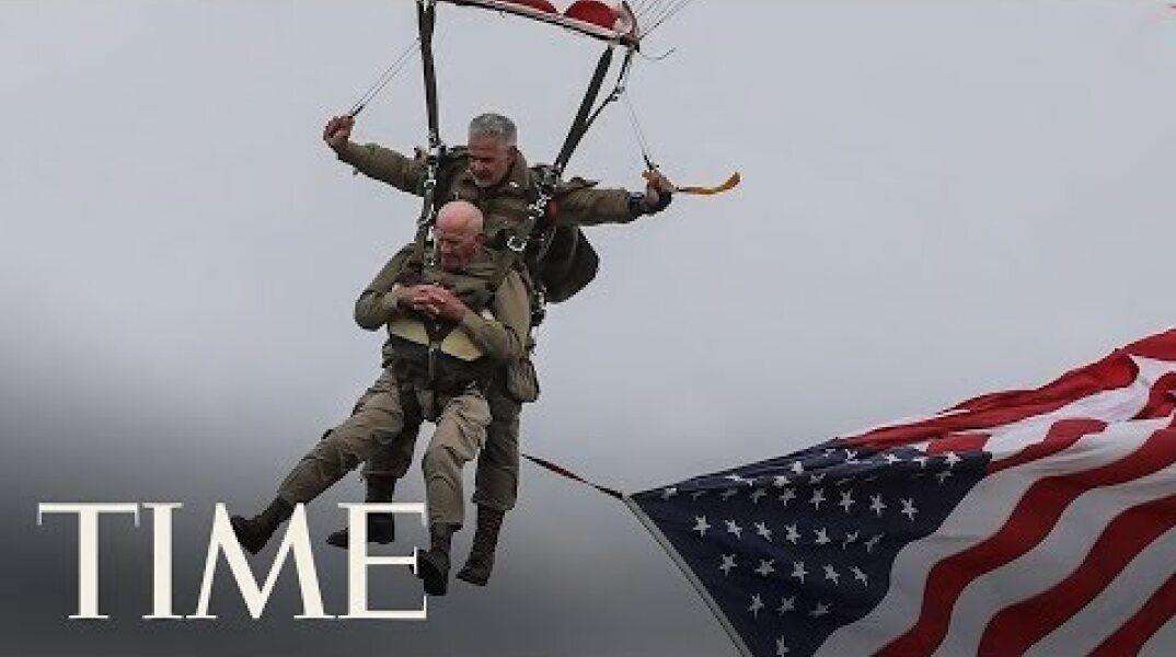 97-Year-Old D-Day Veteran Parachutes Into Normandy 75 Years After First Landing | TIME