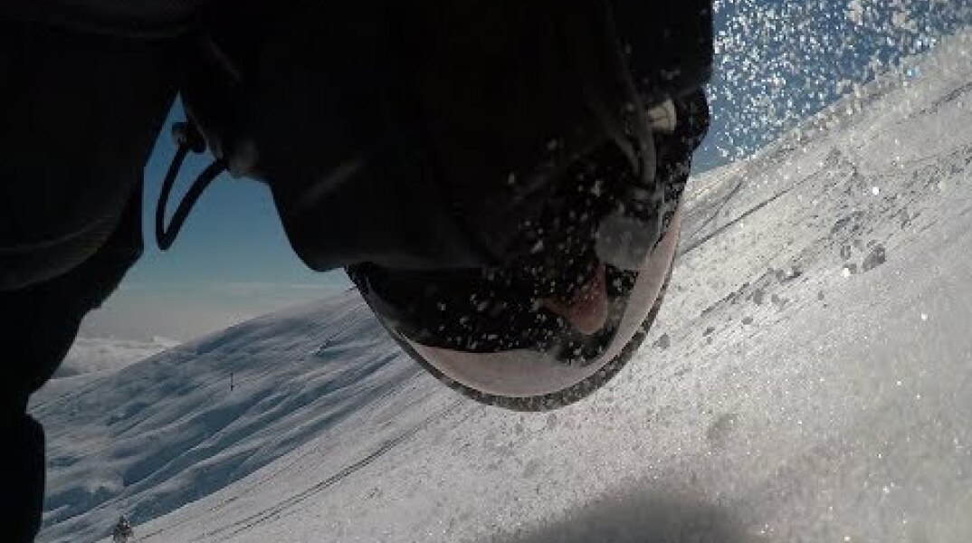Pre-Christmas Powder Day - Kaimaktsalan