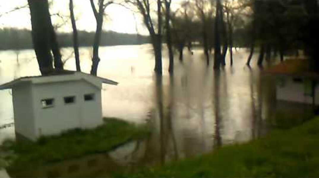 27.3.2018 Άρδας Πλημμύρες Καστανιές Έβρου  Πριν Λίγο