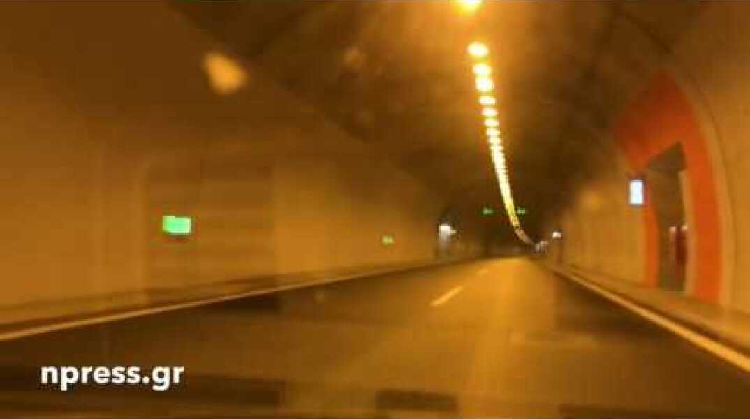 Η εντυπωσιακή νέα σήραγγα της Παναγοπούλας μήκους 4χλμ
