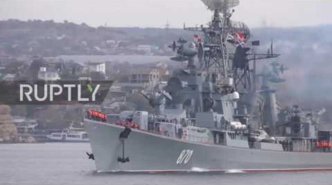 Russia: Russian destroyer Smetlivy departs for bilateral festival in Greece