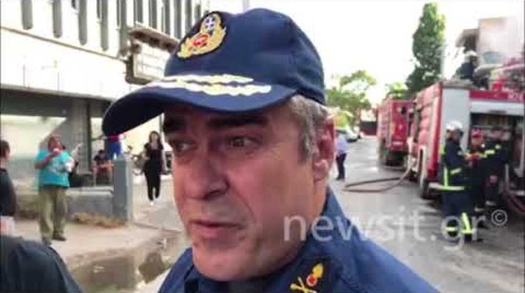 Απολογισμός της Πυροσβεστικής από τη φωτιά στο Περιστέρι