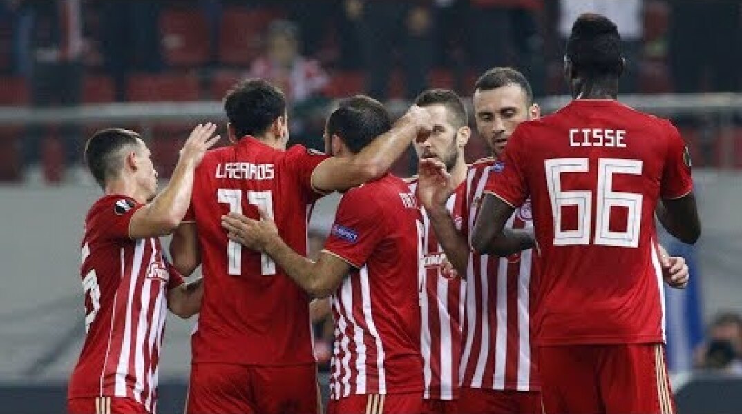 Highlights: Ολυμπιακός - Ντούντελανζ 5-1 / Highlights: Olympiacos - Dudelange 5-1