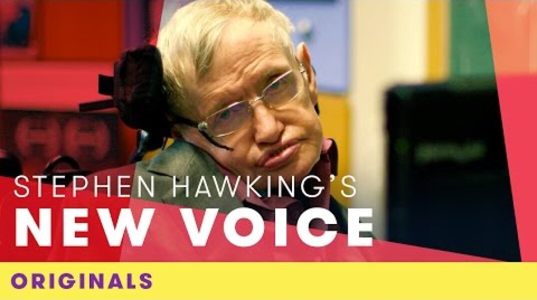 Stephen Hawking's New Voice | Comic Relief Originals