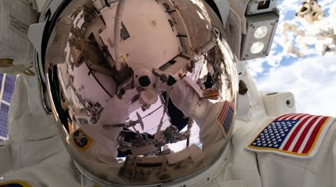 Space-to-Earth call with NASA astronaut Nick Hague & Actor Brad Pitt