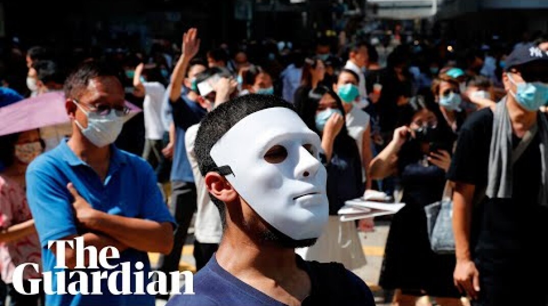 Hong Kong mask ban law sparks new protests