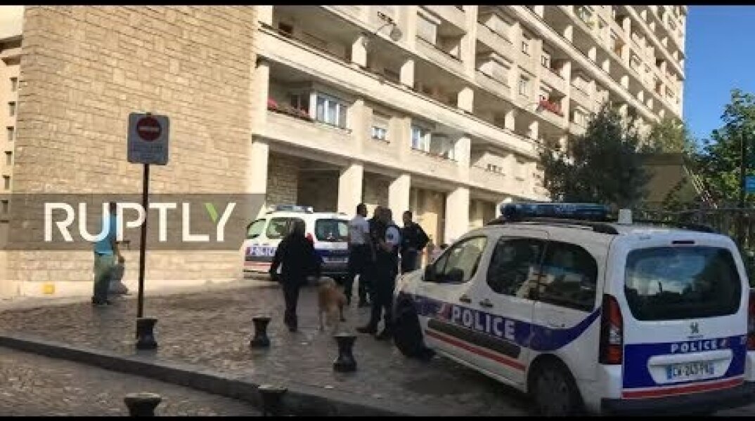 Live from Paris suburb after soldiers reportedly hit by vehicle