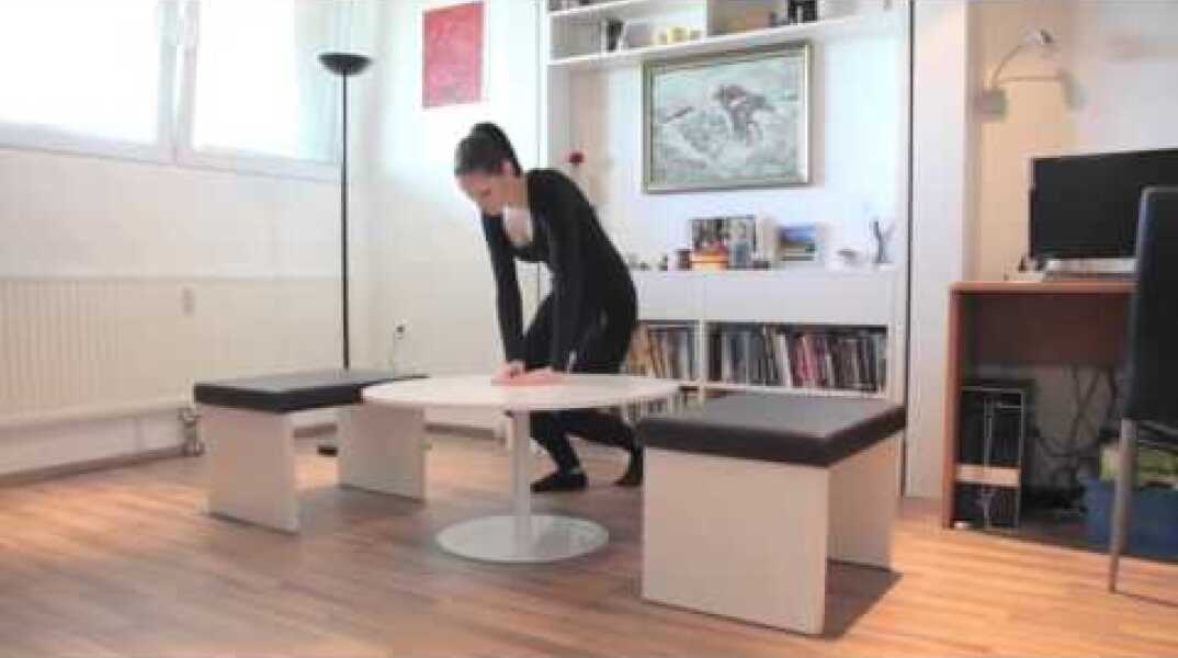 "Up" Ceiling Bed by Milano Smart Living