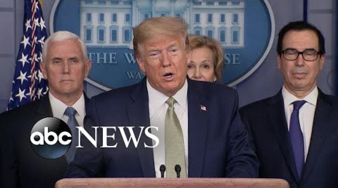 'We're going to win': President Trump on coronavirus