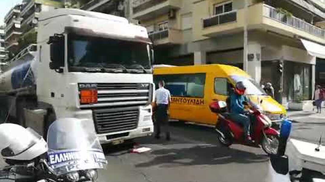 Παράσυρση ηλικιωμένου στη Θεσσαλονίκη