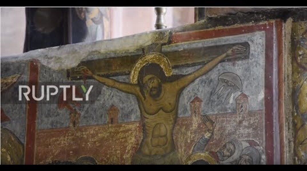 Father, son, and the holy SAUCER: Can this Byzantine fresco prove that UFOs exist?
