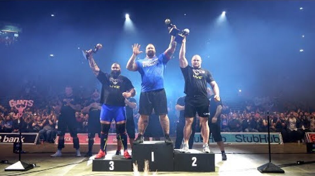 Game of Thrones giant Thor wins Europe's Strongest Man record FIFTH  time