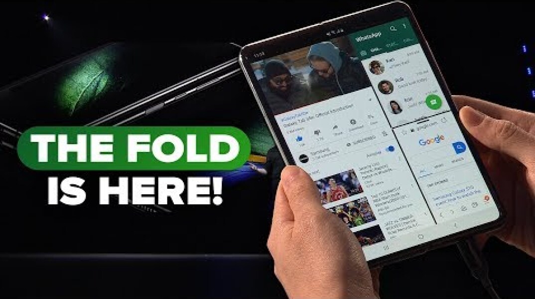Galaxy Fold: Watch Samsung unveil the foldable phone