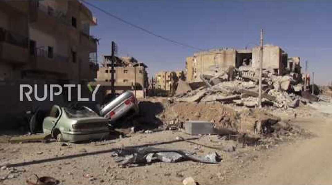 Syria: War-torn Raqqa decimated by IS battle