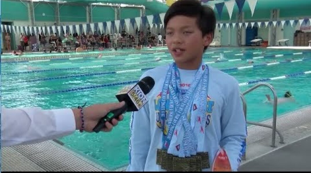 Boy Breaks Michael Phelps' Record