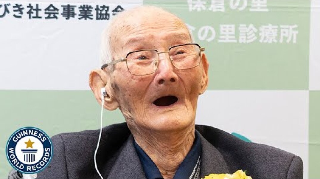 New WORLD'S OLDEST MAN is 112 years old - Guinness World Records
