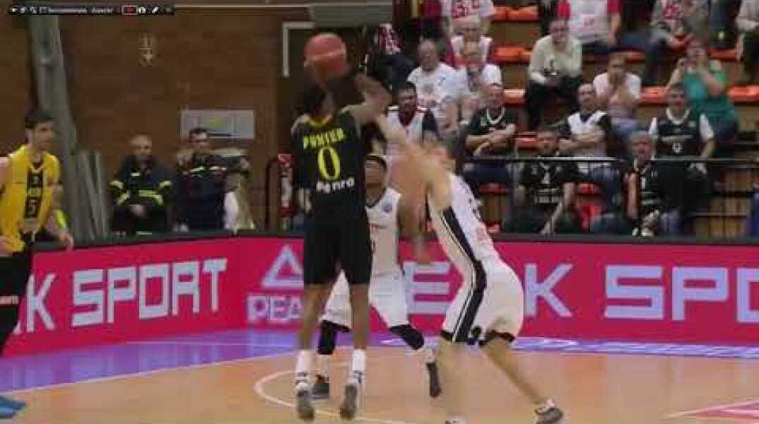 Νιμπουρκ-ΑΕΚ 82-93 ΤΟ ΤΡΙΠΟΝΤΟ ΒΟΜΒΑ ΤΟΥ ΠΑΝΤΕΡ! CEZ Nymburk-AEK 82-93