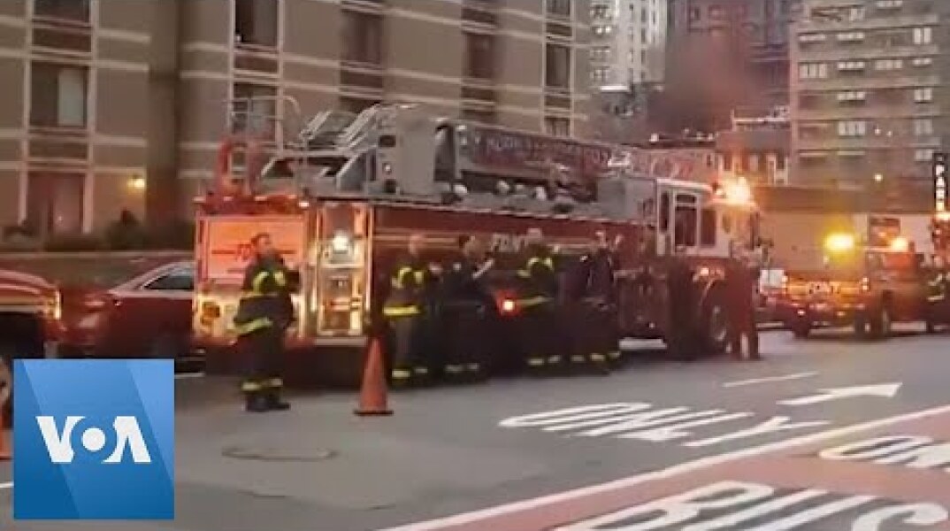 New York Fire Department Applauds New York Healthcare Workers