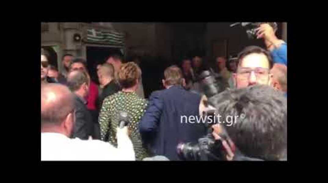 Αποδοκιμασίες στην Όλγα Γεροβασίλη