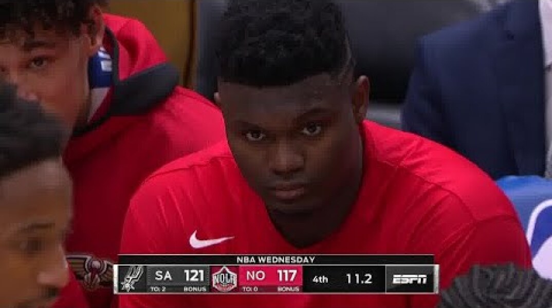 Zion Williamson Full Play vs San Antonio Spurs | 01/22/20 | Smart Highlights