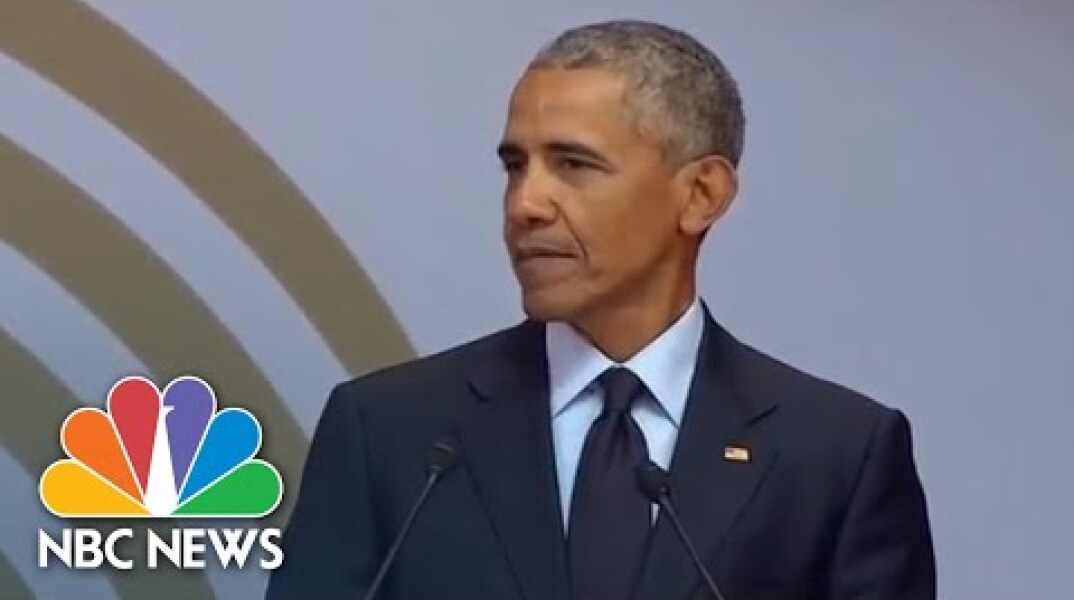 Fmr. President Barack Obama Speaks At Mandela Day (Full) | NBC News