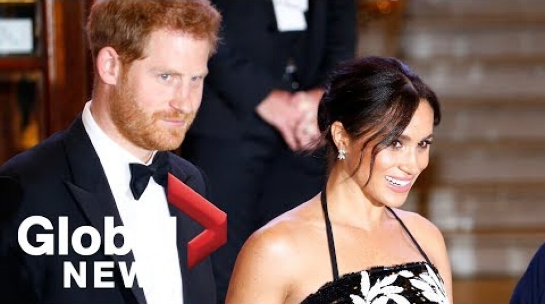 Prince Harry and Meghan Markle attend Royal Variety Performance