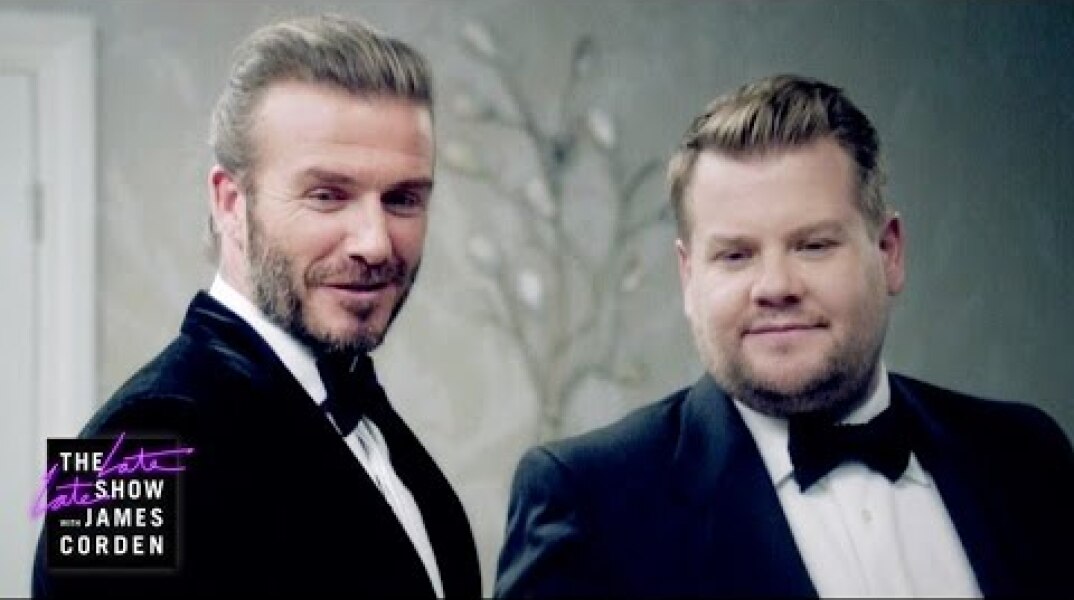 The Next James Bond - David Beckham v James Corden