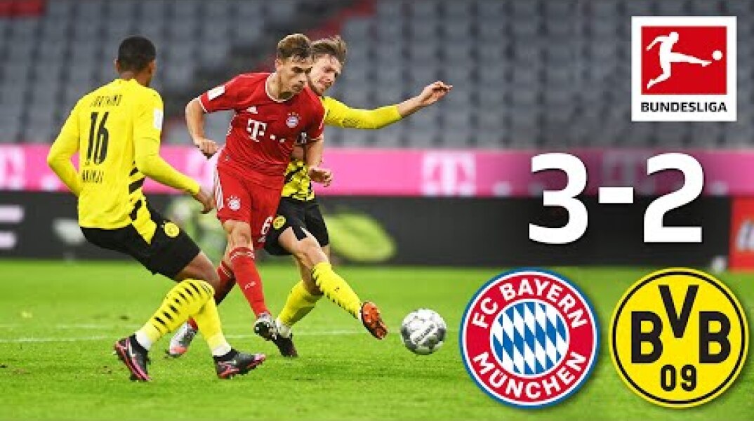 Bayern winning Supercup! | FC Bayern München - Borussia Dortmund | 3:2 | Highlights | Supercup 2020