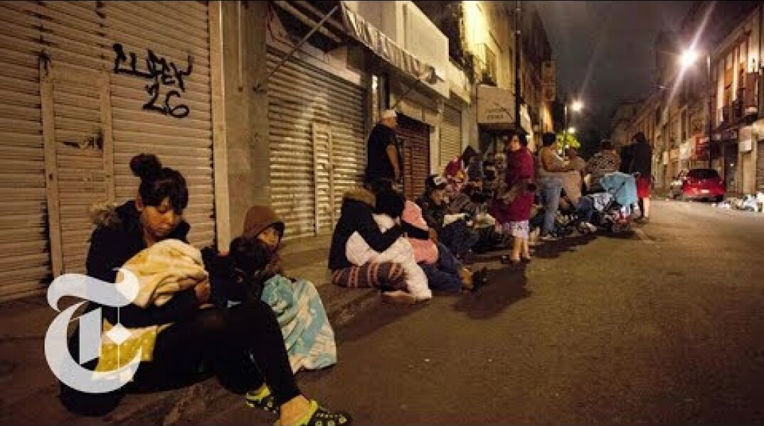 Giant Earthquake Shakes Mexico | The New York Times