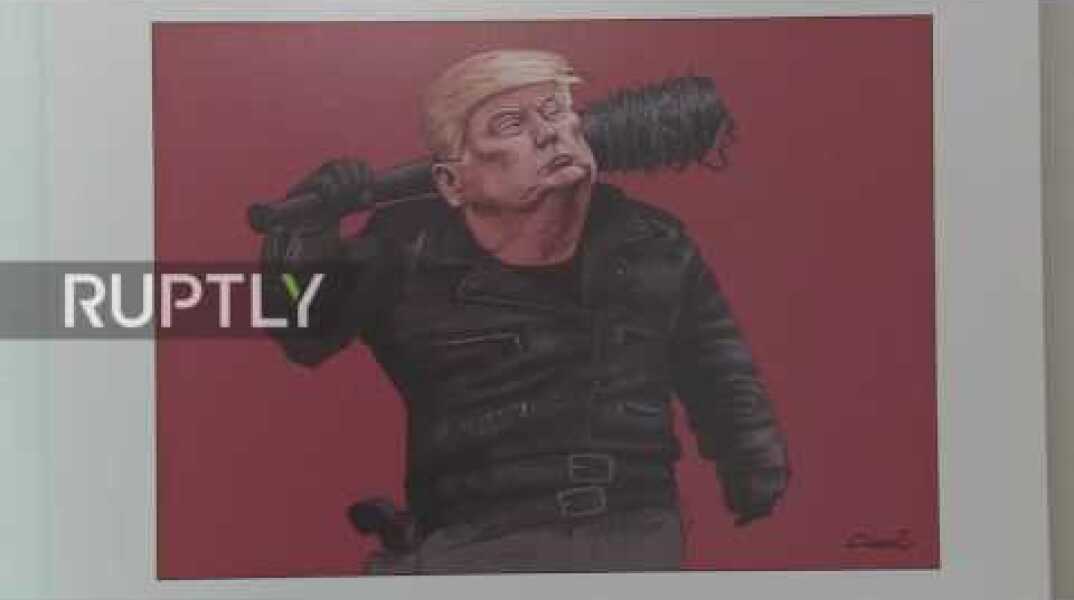 Iran: Hundreds of artists mock Trump in Tehran cartoon competition