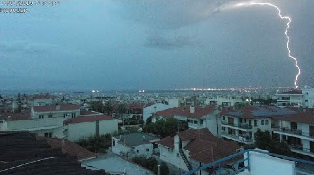 The big storm captured from Pylea (10/7/2019)