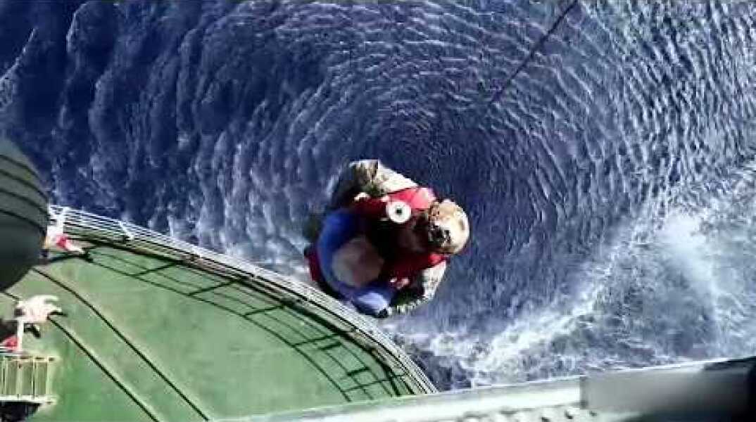 Μεταφορά Ασθενούς με Ελικόπτερο του ΠΝ