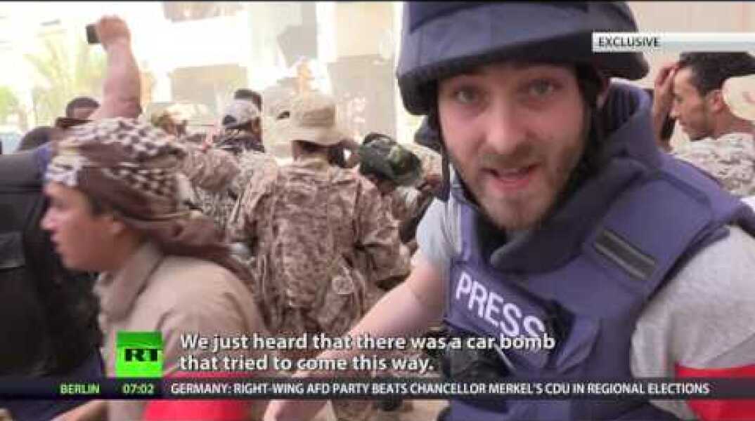 Chaotic battle between ISIS & govt forces in Libya (EXCLUSIVE)