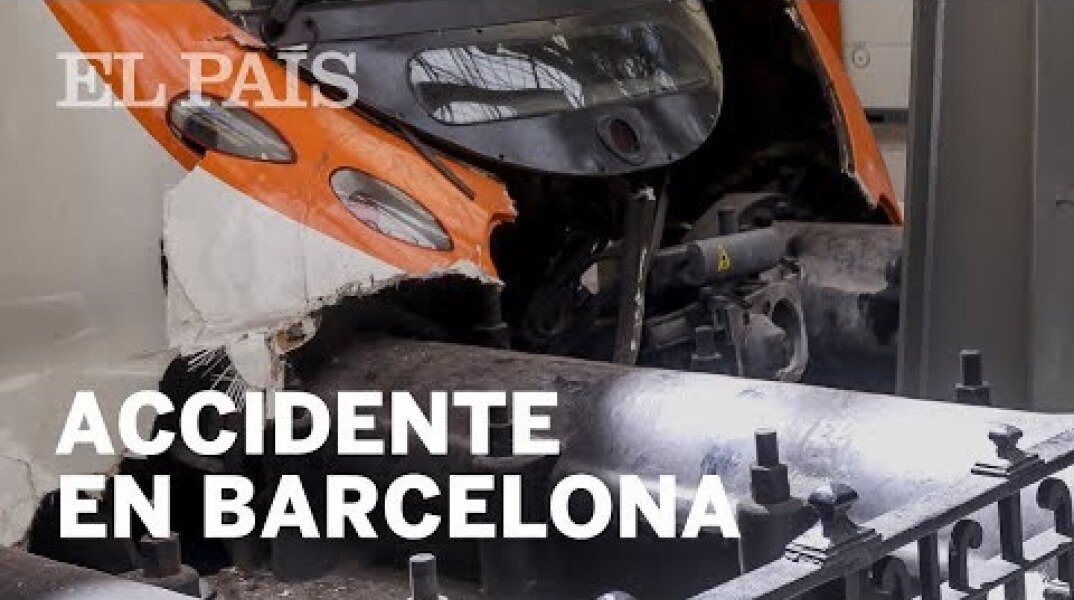Rodalies: Accidente de tren en la estación de Francia en Barcelona | Internacional
