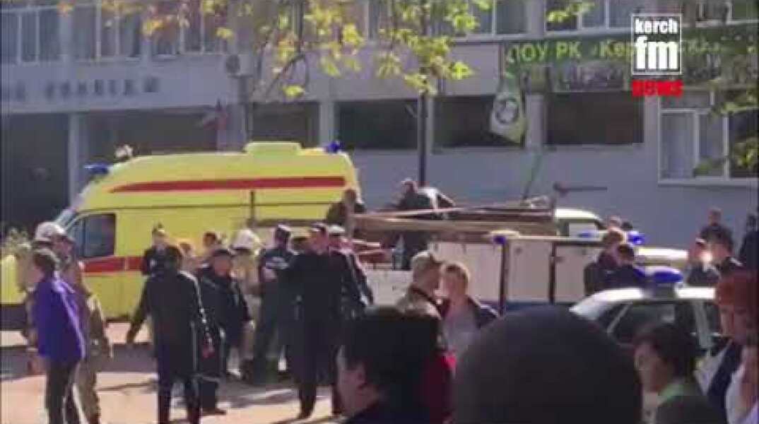 Взрыв в Политехническом колледже г.Керчь