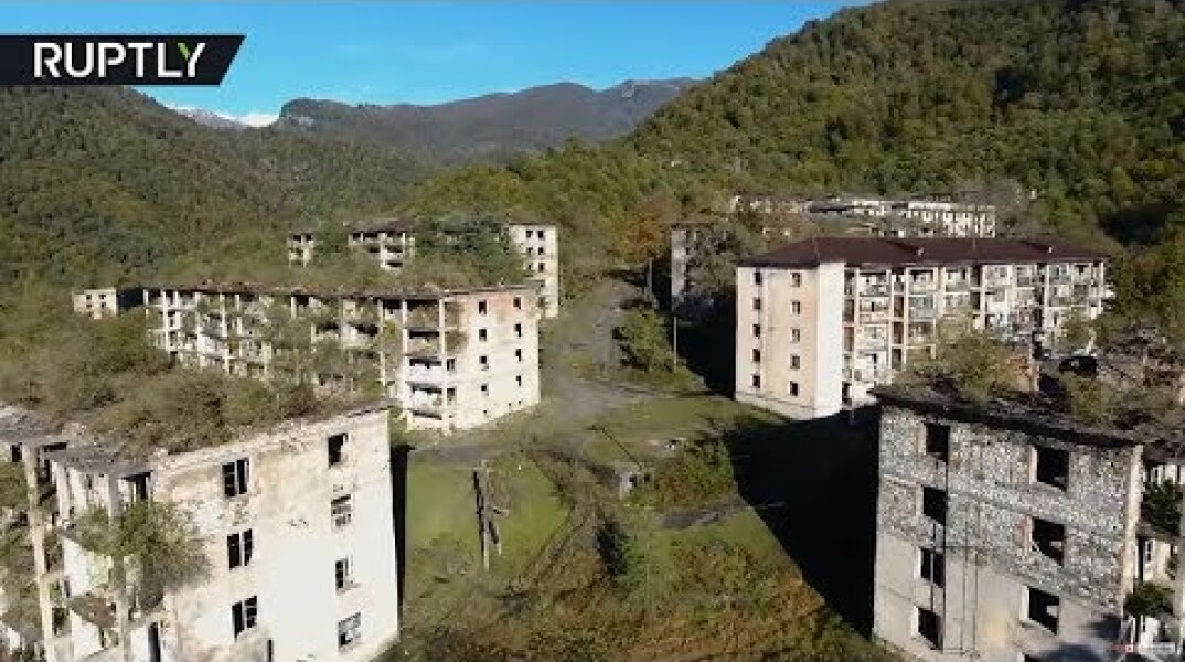 Eerie beauty: Abkhazia ghost town is being reclaimed by nature
