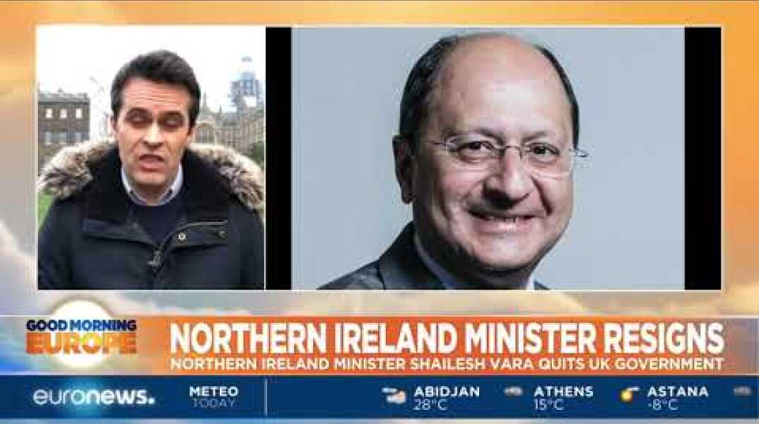 Northern Ireland Minister Shailesh Vara resigns | #GME