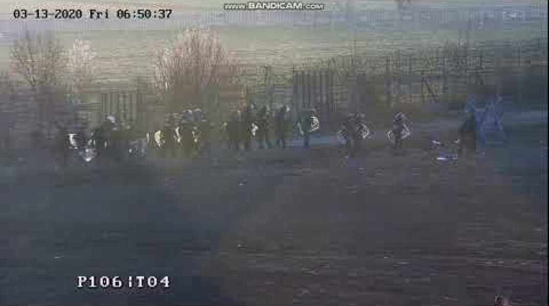 Η Frontex έπιασε δουλειά στις Καστανιές