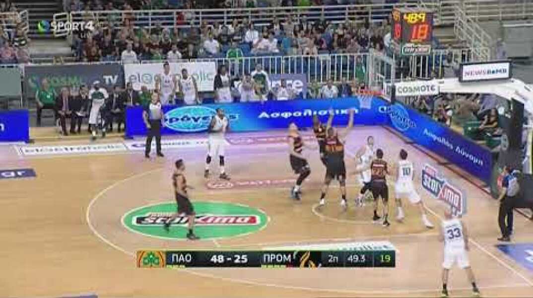 Η απίστευτη κίνηση του Τζιμερ Φριντετ!|Παναθηναϊκός-Προμηθέας