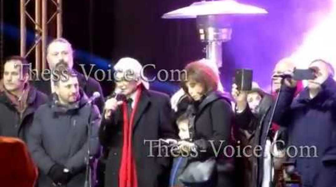 Πυροτεχνήματα Θεσσαλονίκη - Πρωτοχρονιά πλατεία Αριστοτέλους