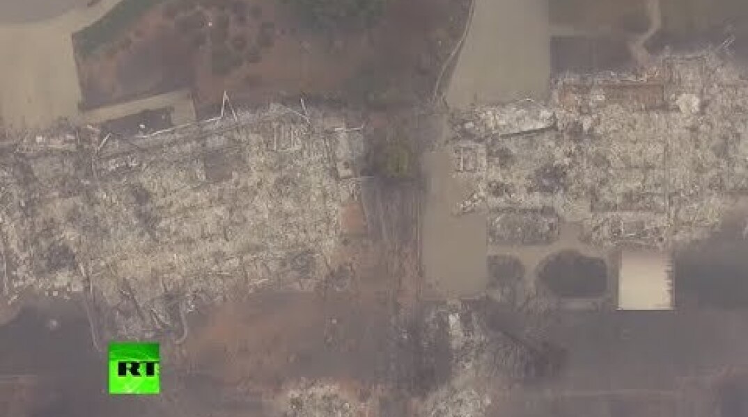 Paradise Lost: Drone footage shows scale of devastation left by California fires