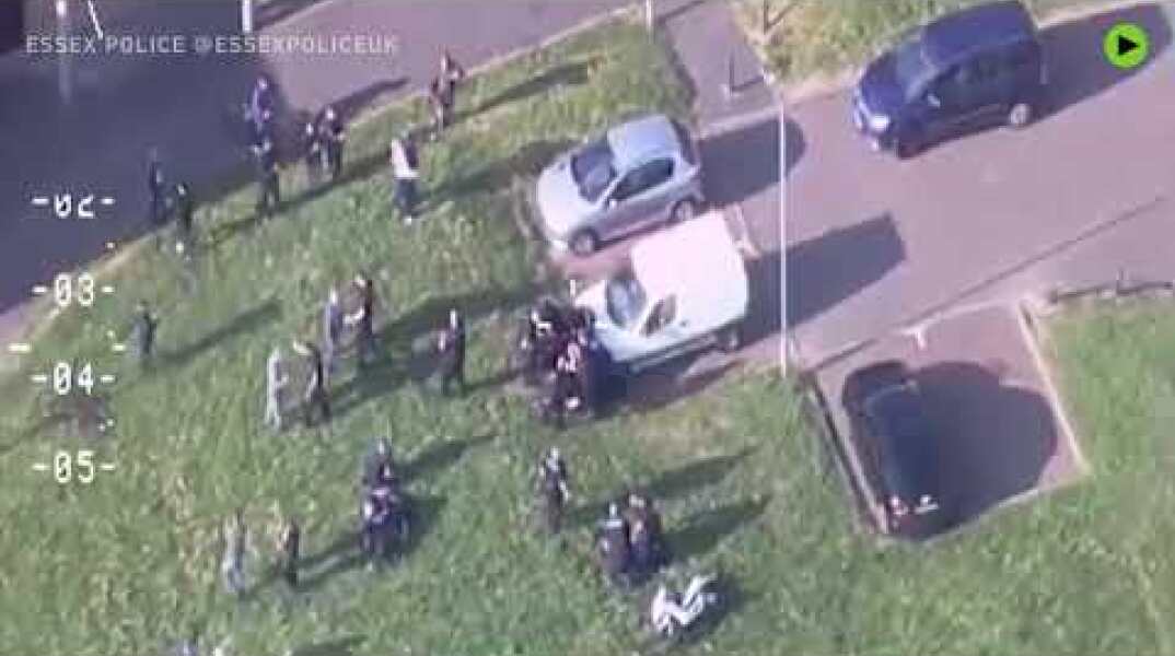 Man jailed for pouring gasoline over 8 police officers