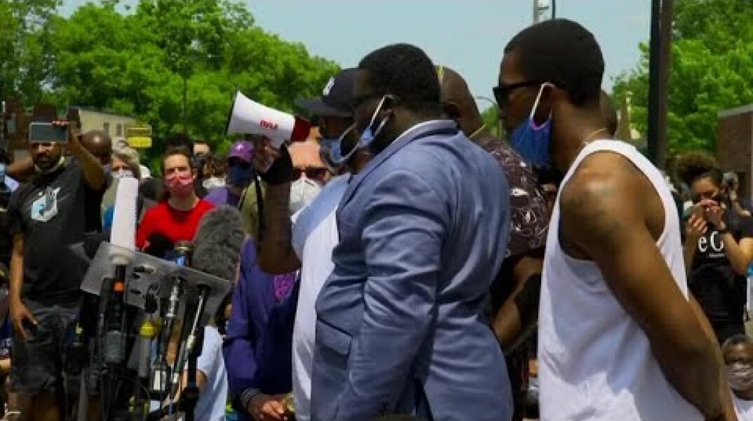 Terrance Floyd, George Floyd's younger brother calls for peace