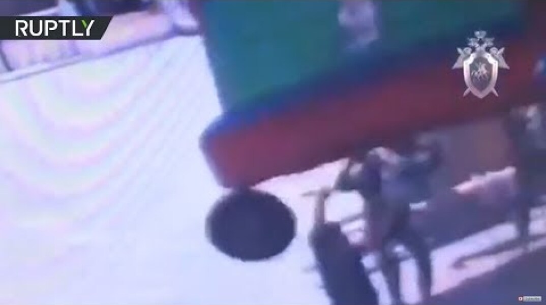 5 children injured as inflatable 'bouncy house' flies away in Russia