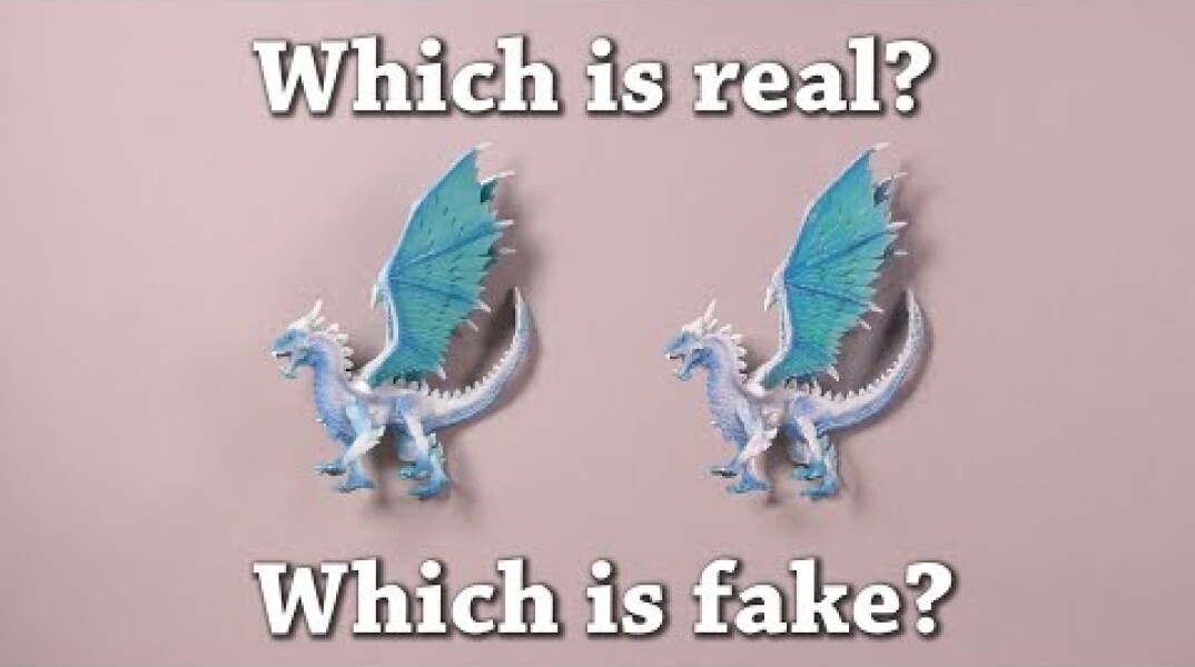 Fun Test: Which is Real? Dragon Drawing Challenge!
