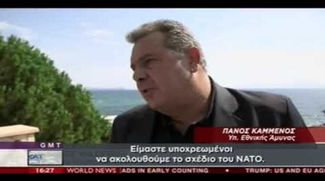 Καμμένος στο BBC: Δεν υπήρχε καλύτερο σχέδιο, φθαίνε τα αυθαίρετα