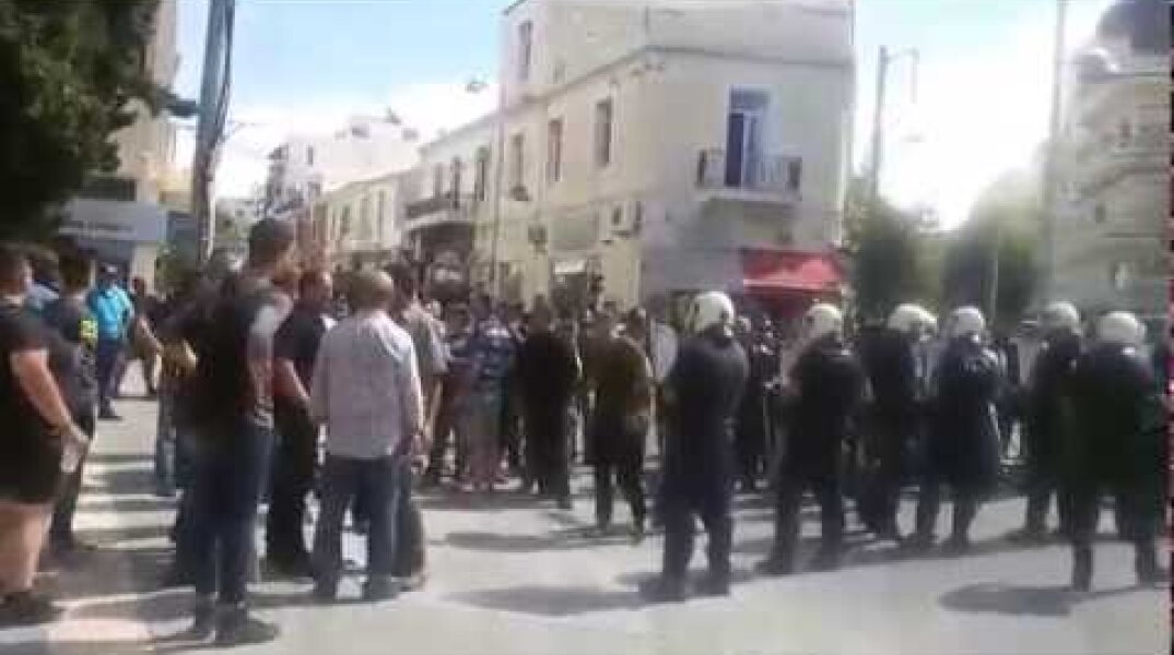 Επεισόδια για το μεταναστευτικό στο Ρέθυμνο