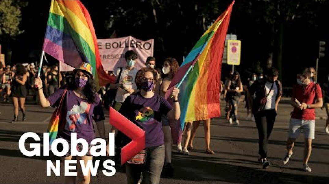 Coronavirus: Countries hold Pride celebrations amid pandemic